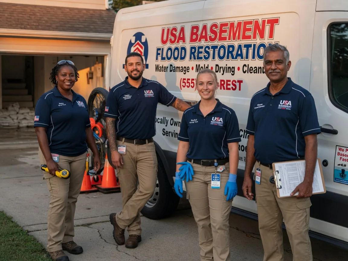 Basement Flood Cleanup company in Roebling, NJ