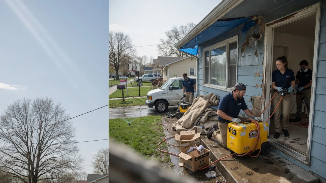 Basement Flood Cleanup in Roebling, NJ near me